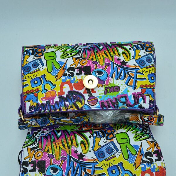 "Pow" Graffiti Mini Handbag