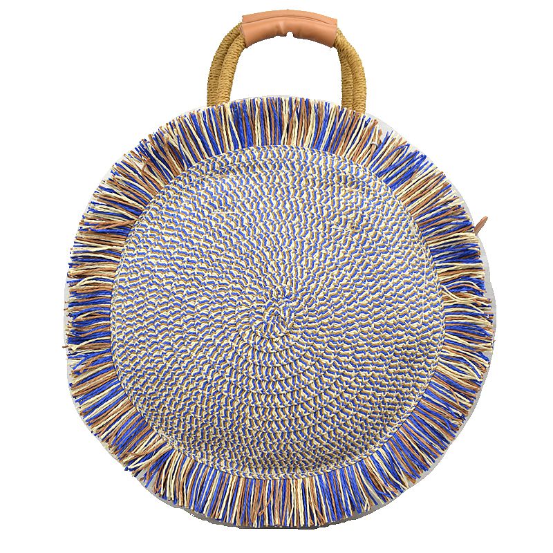 "Hazel" Round Fringe Handbag