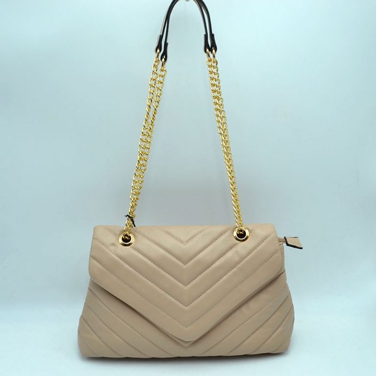 "Angelina" Quilted Double Strap Handbag