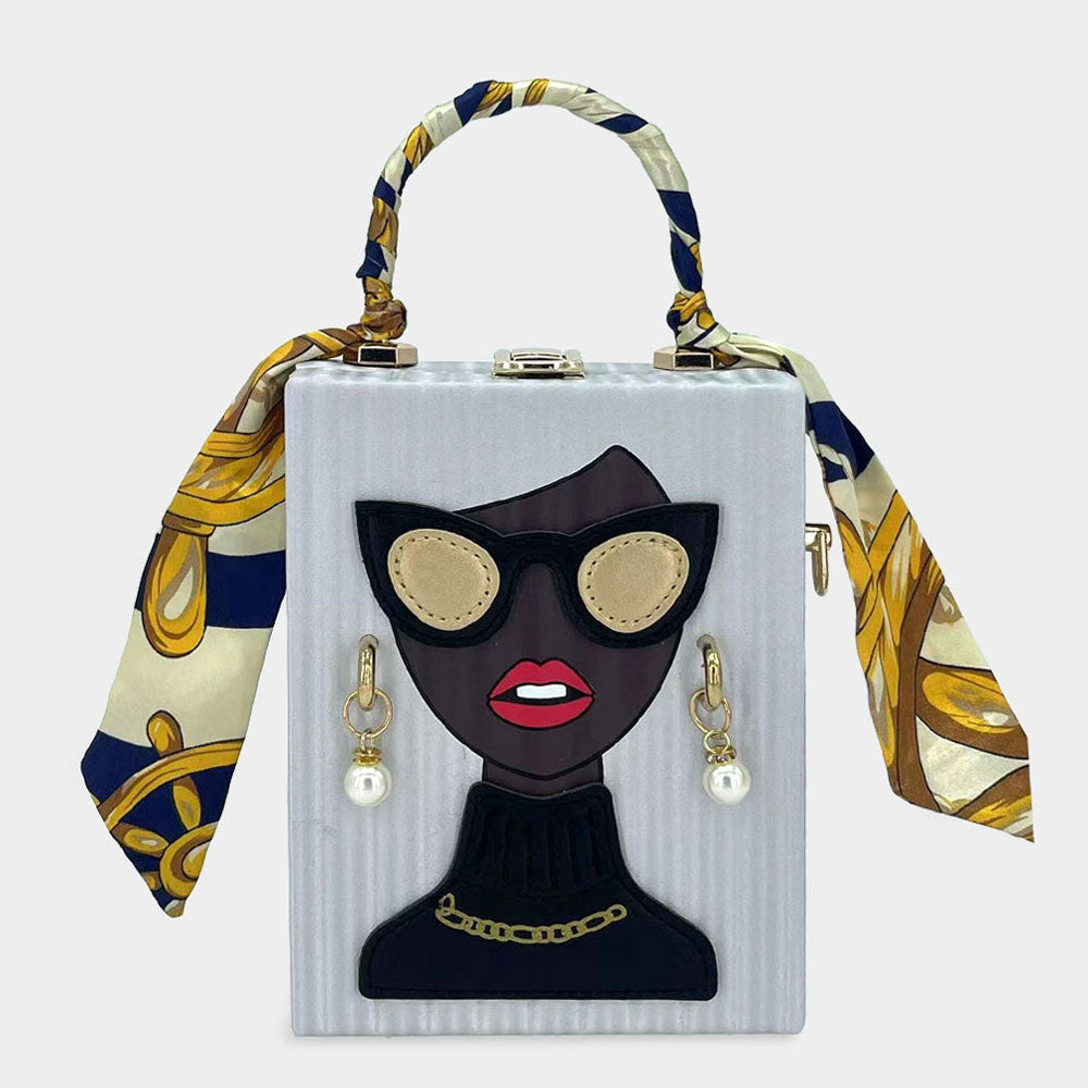 "Jodie" Face Handbag