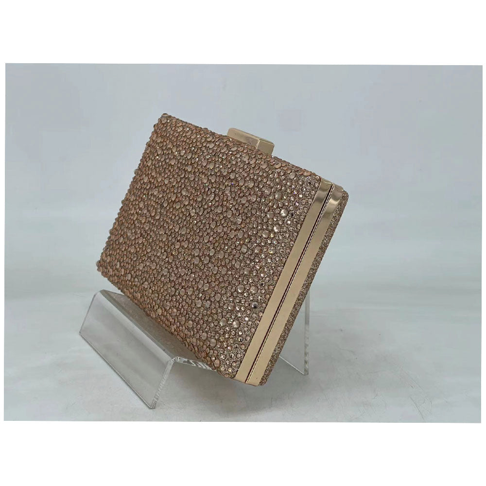 "Natalia" Rhinestone Clutch Handbag