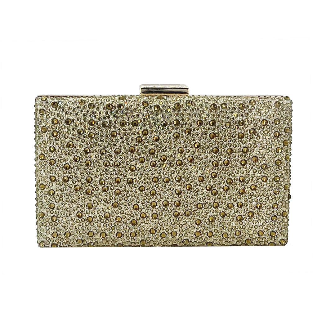 "Natalia" Rhinestone Clutch Handbag