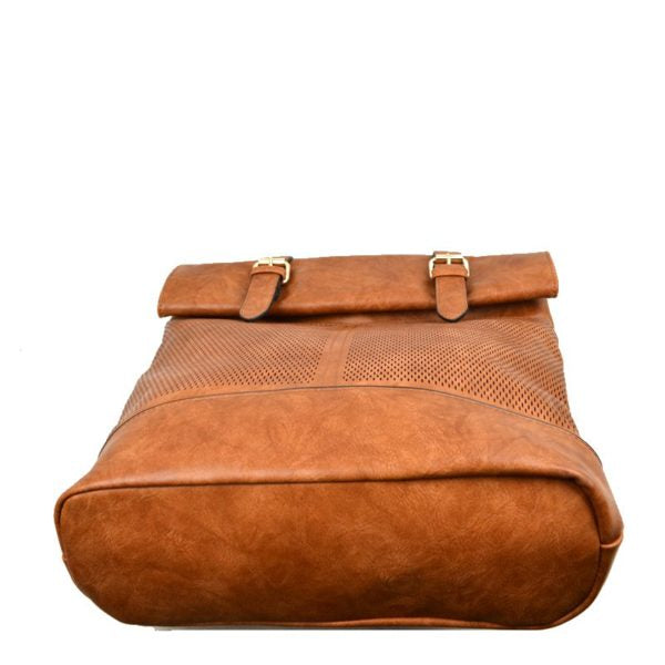 "Janet" Vegan Leather Fashion Backpack
