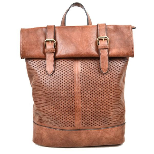 "Janet" Vegan Leather Fashion Backpack