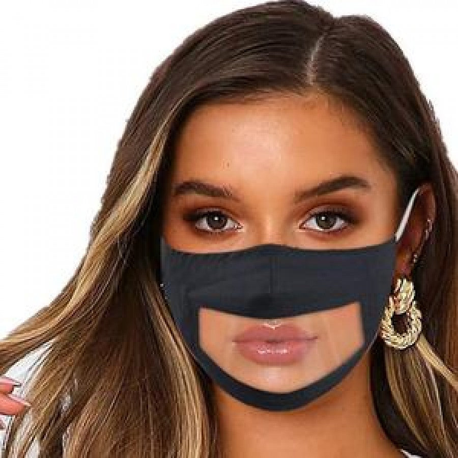 UNISEX LIP READING COTTON MASK