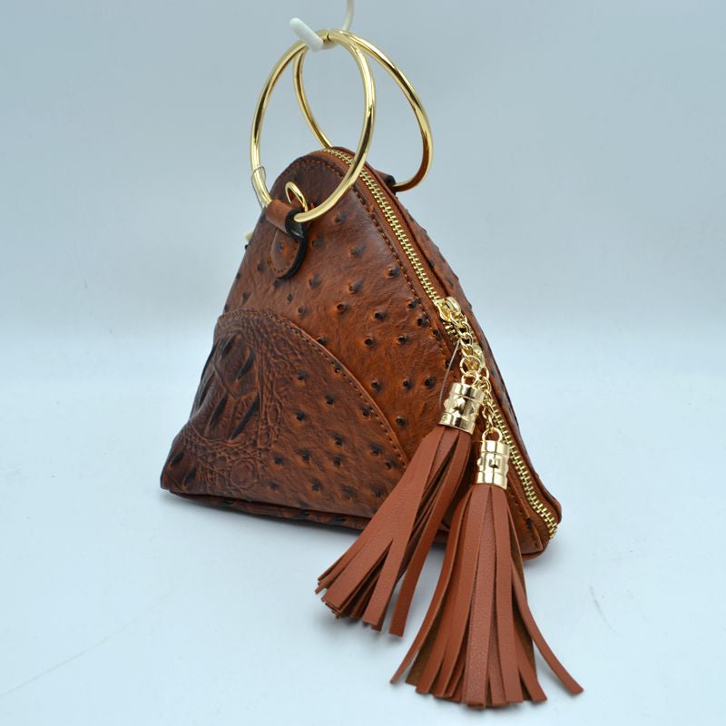 "Egypt" Large Pyramid Wristlet Handbag