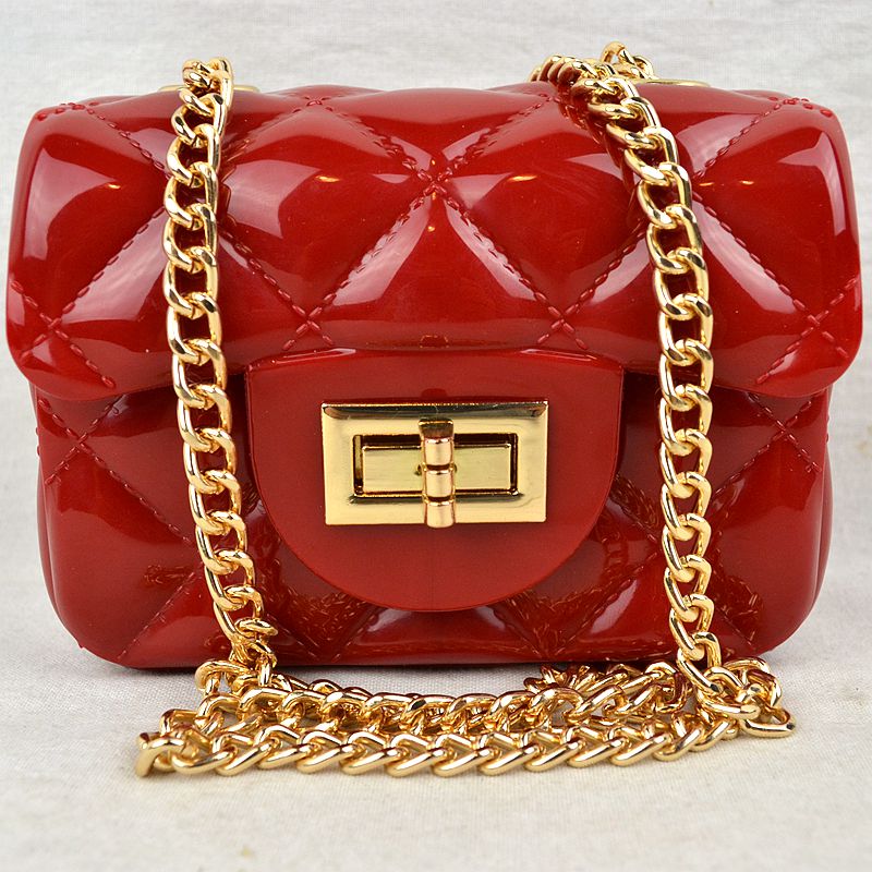 "Asia" Quilted Jelly Mini Handbag