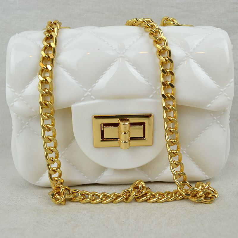 "Asia" Quilted Jelly Mini Handbag