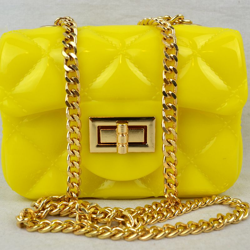 "Asia" Quilted Jelly Mini Handbag