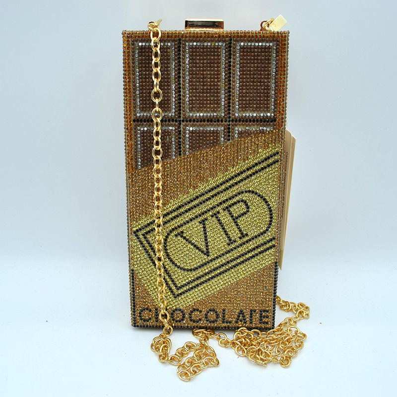 "Charlie" Chocolate Shaped Handbag