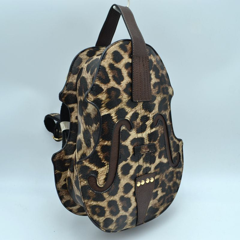 "Violet" Violin Shaped Backpack