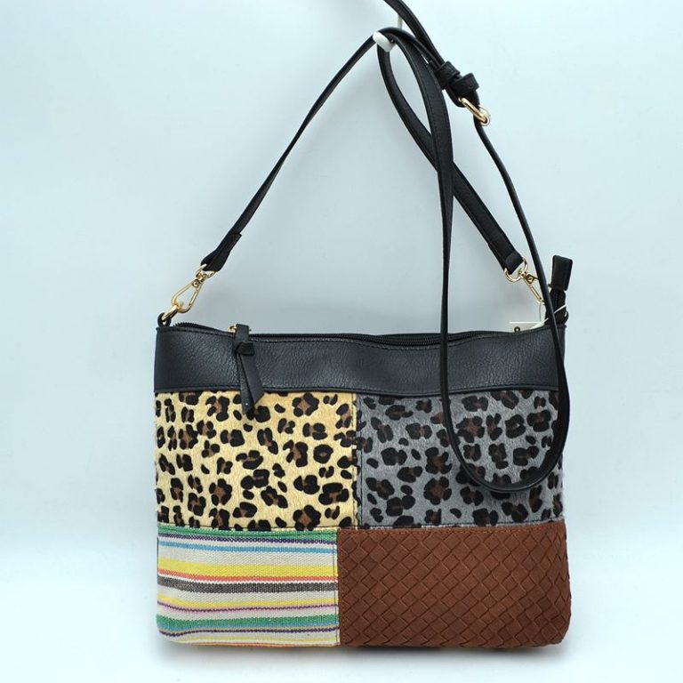 "Emily" Multi Pattern Crossbody Bag