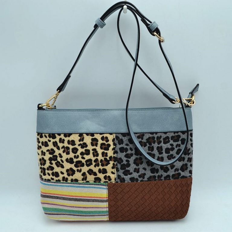 "Emily" Multi Pattern Crossbody Bag
