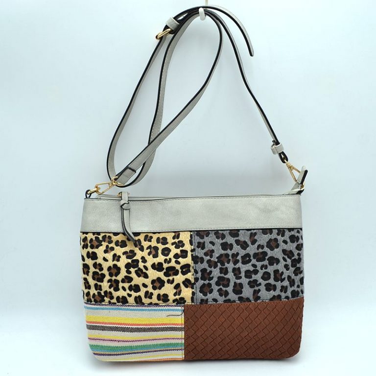 "Emily" Multi Pattern Crossbody Bag