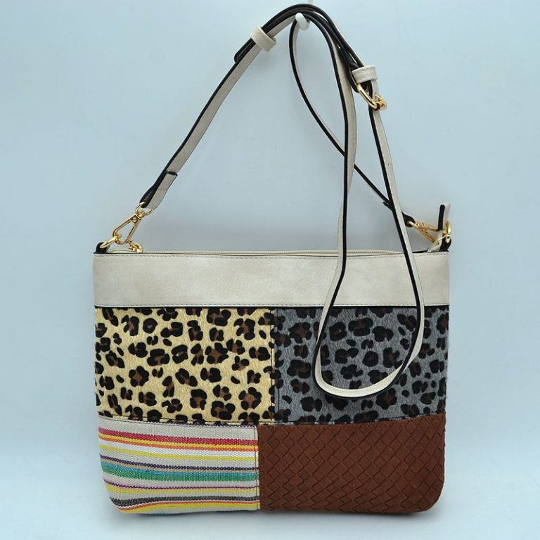 "Emily" Multi Pattern Crossbody Bag
