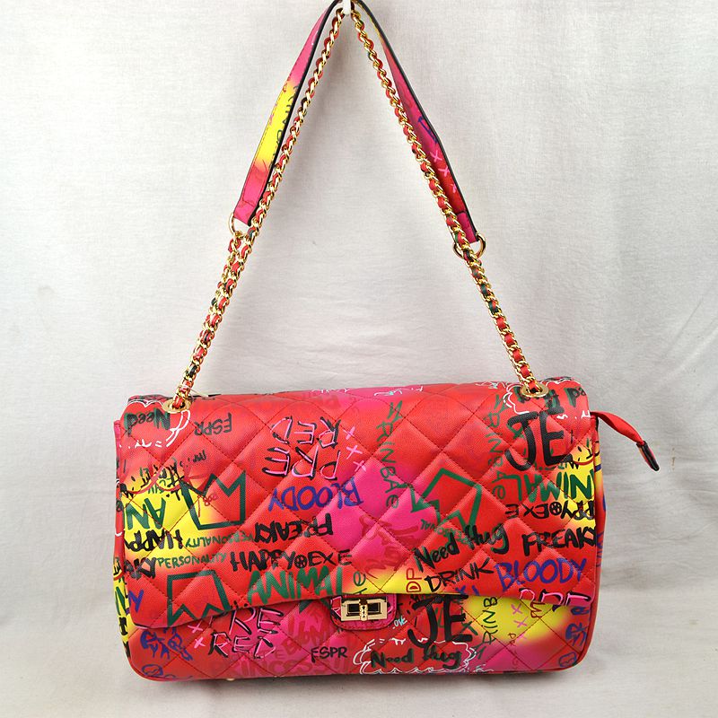 "Gina" Extra Large Graffiti Handbag