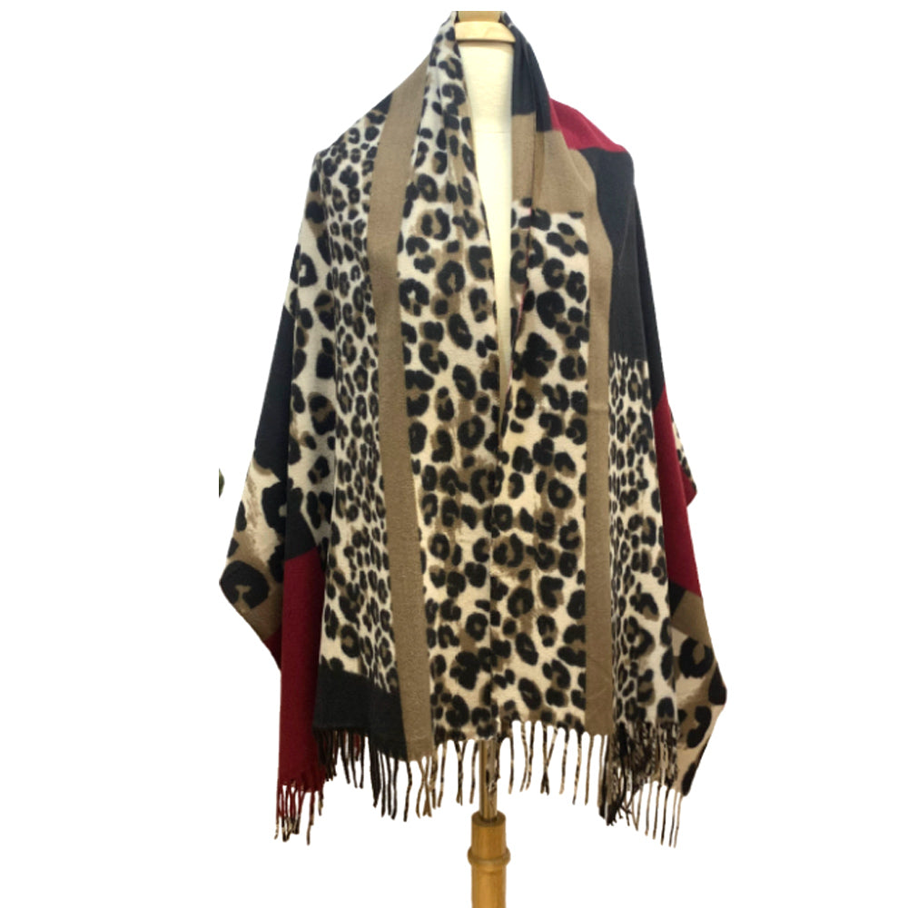 Leopard Pattern Scarf