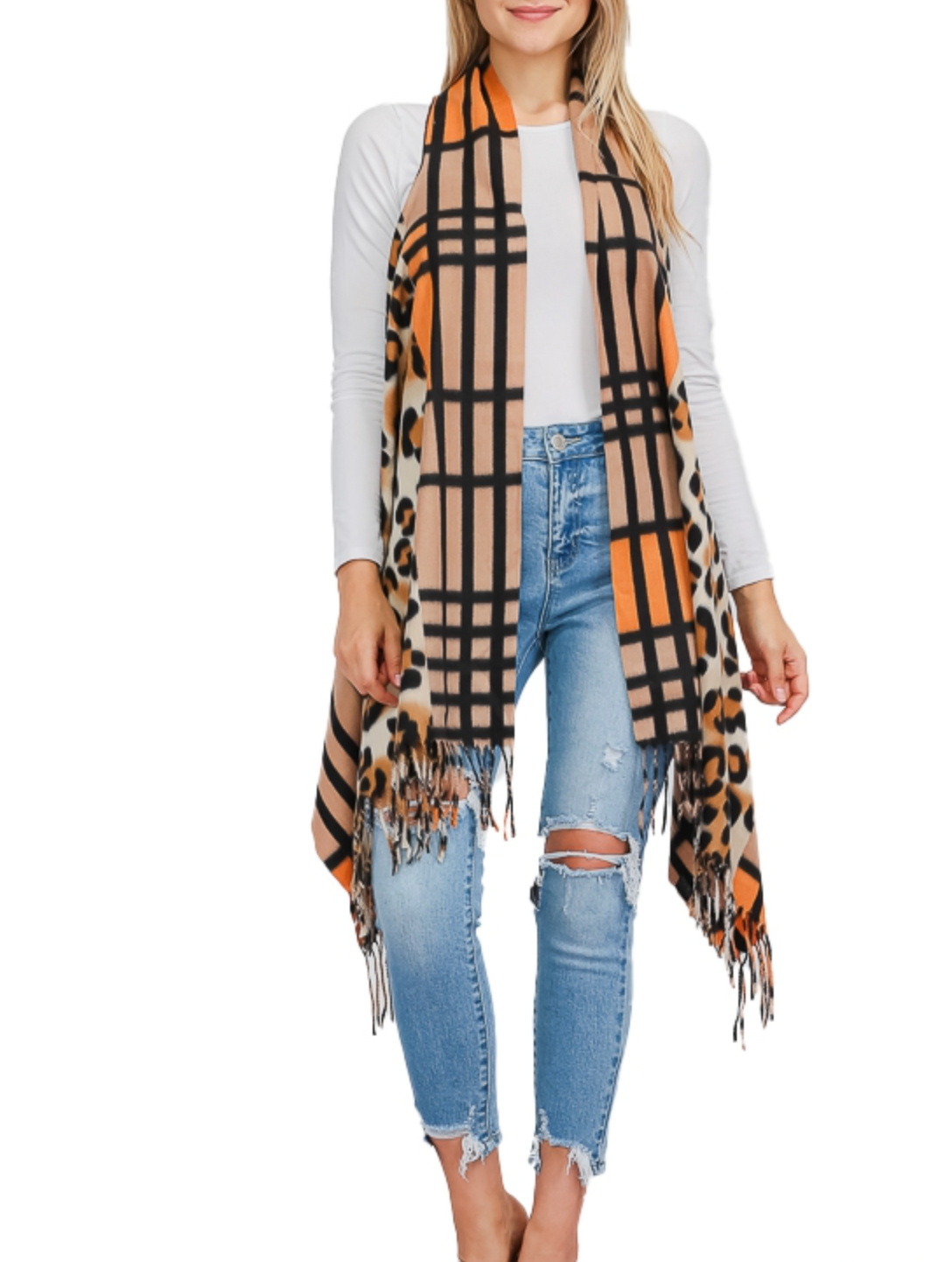 "Amy" Animal Print Vest
