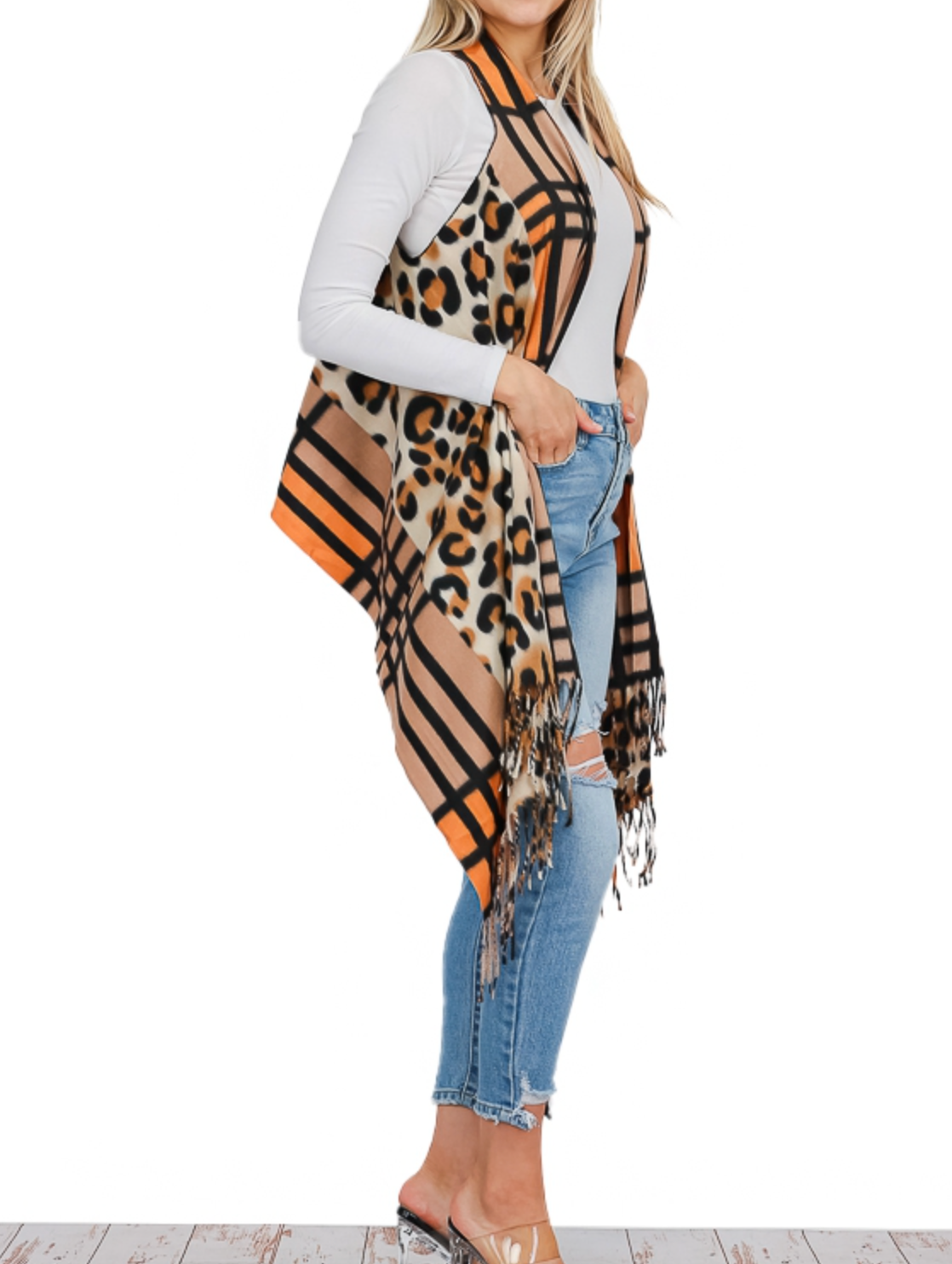 "Amy" Animal Print Vest