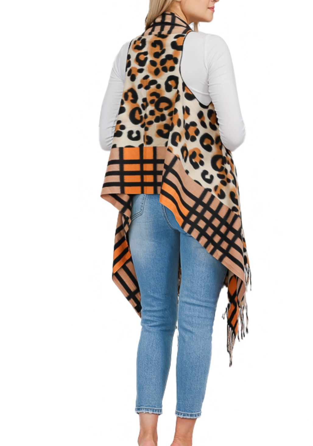 "Amy" Animal Print Vest