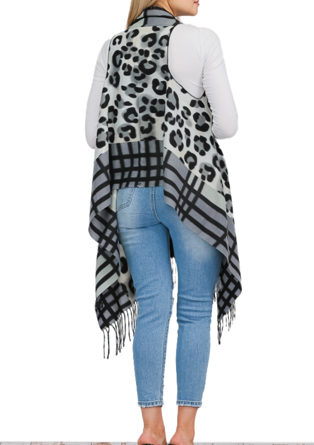 "Amy" Animal Print Vest