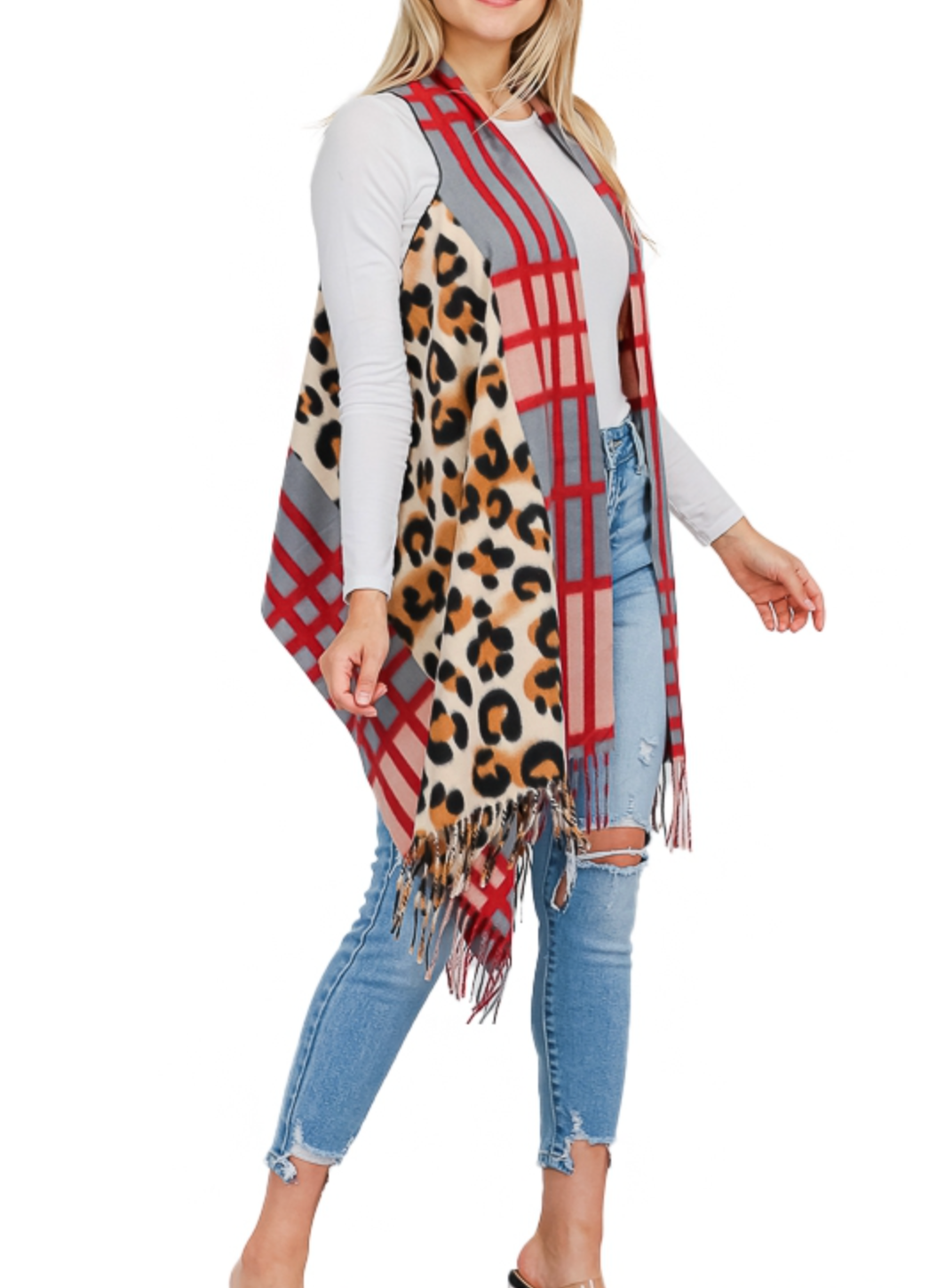 "Amy" Animal Print Vest