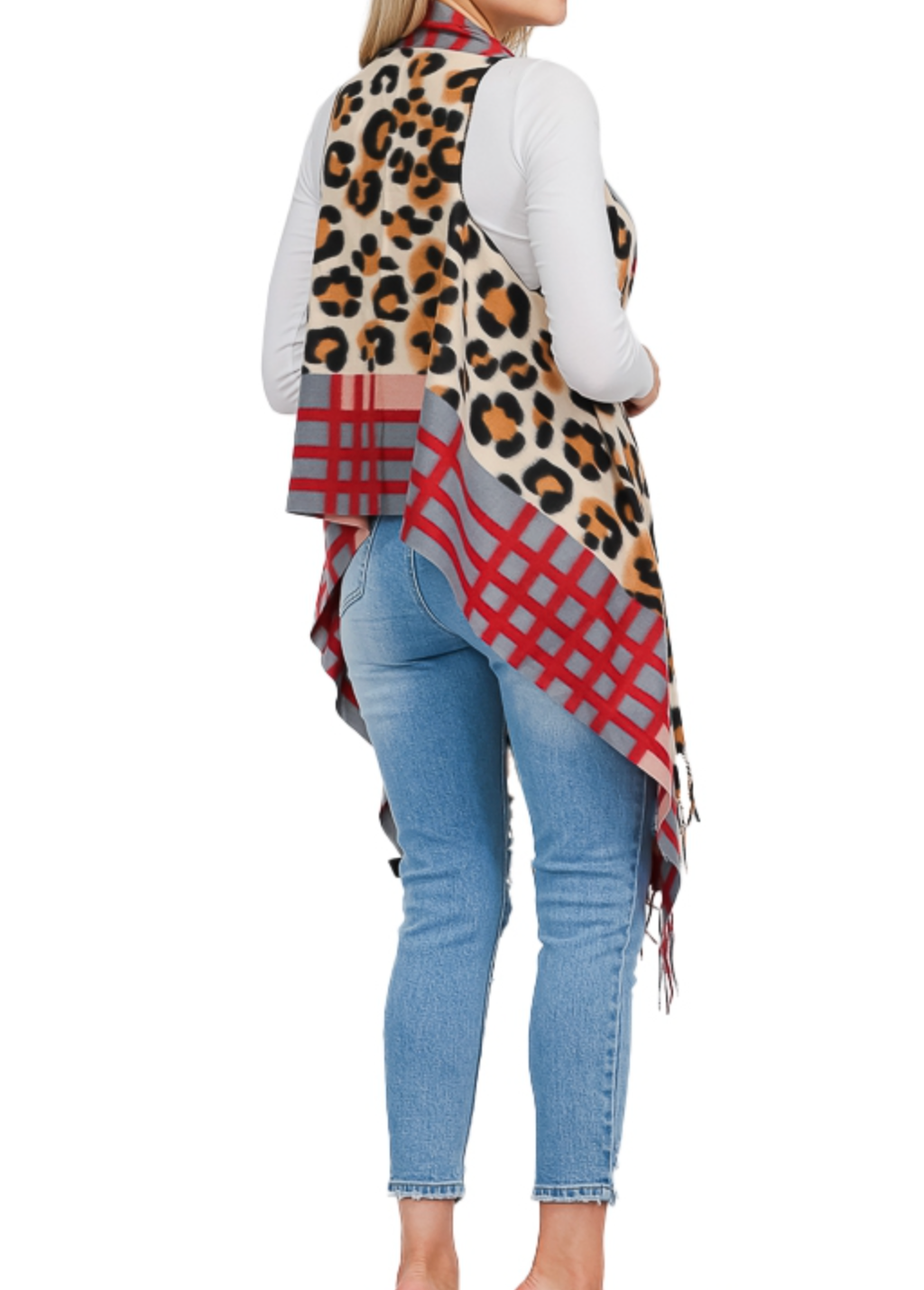 "Amy" Animal Print Vest