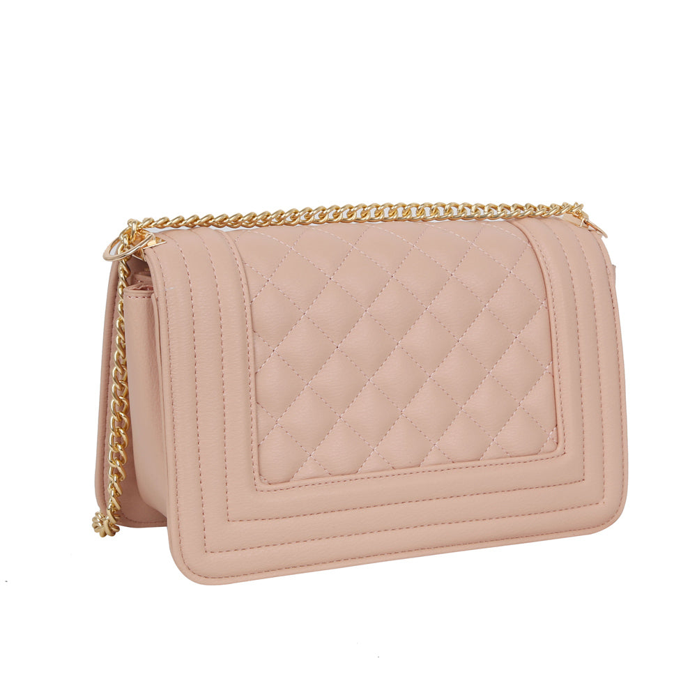 "Abbie" Quilted Shoulder Handbag