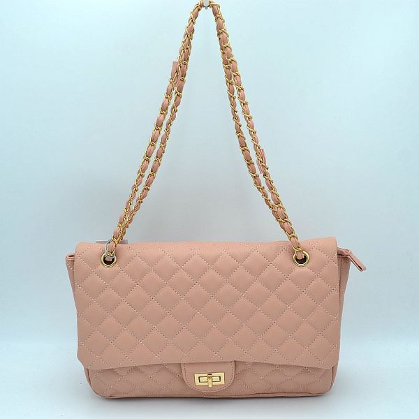 "Gabrielle" Quilted Large Handbag