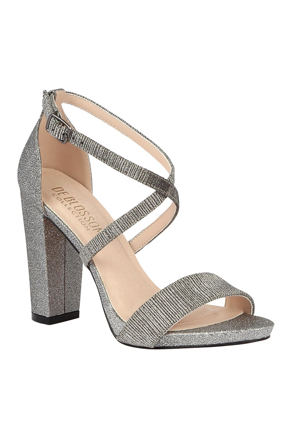 "Jolene" Pewter Heels