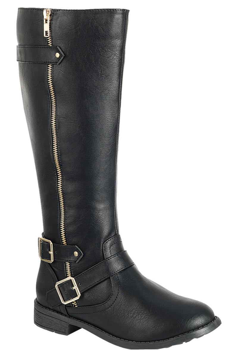 "Vicky" Black Boots