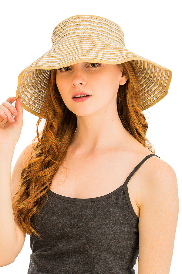 "Preslie" Travel Straw Hat