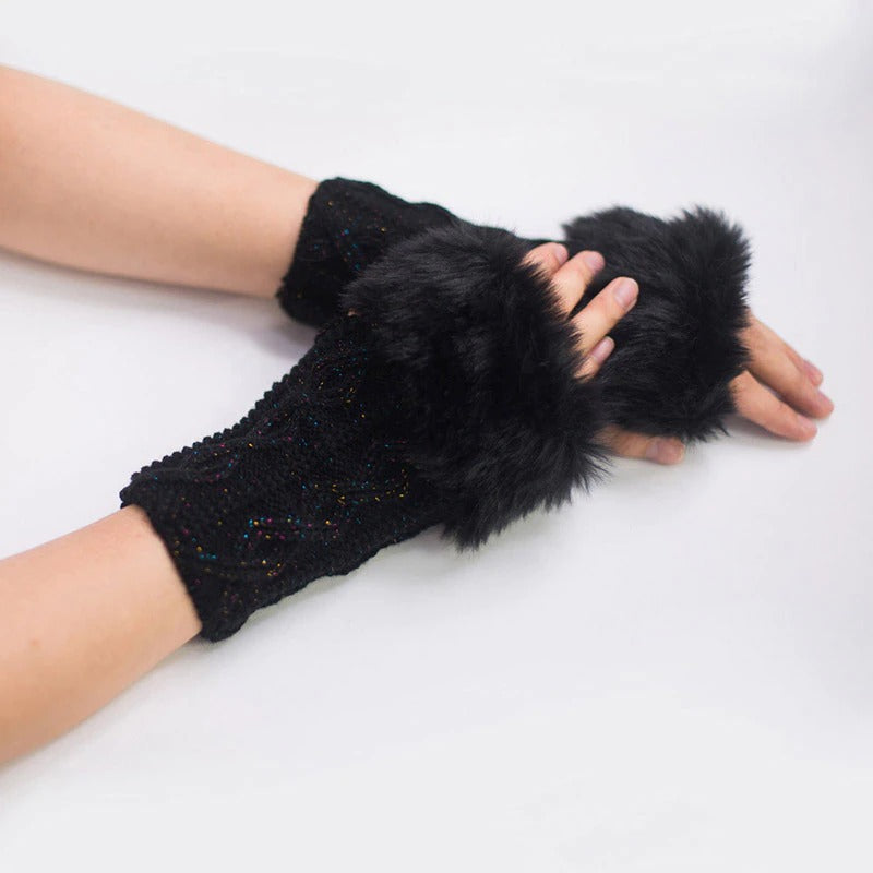Faux Fur Hand Warmers