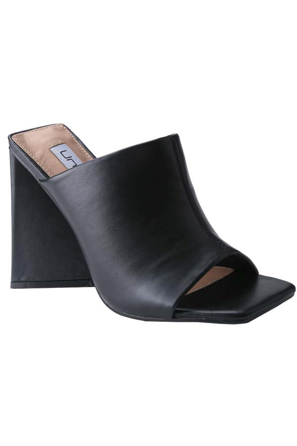 "Olivia" Black Mules