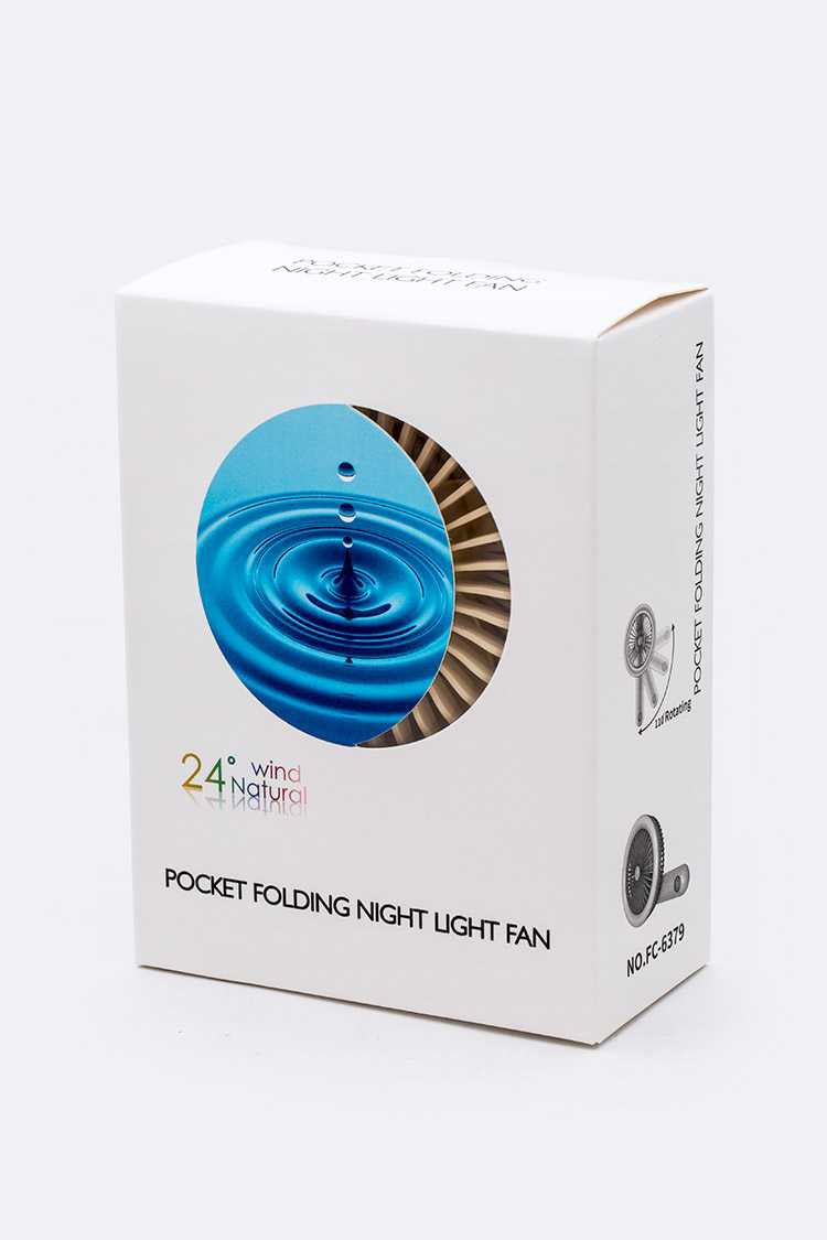Light Up Portable Fan