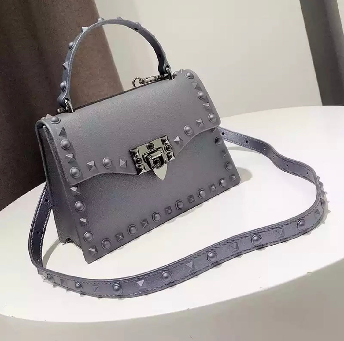 "Liz" Large Studded Handbag