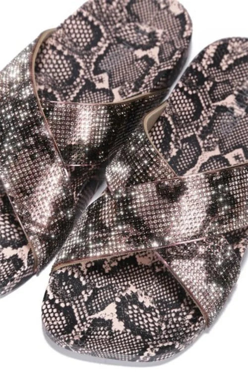 "Kayla" Animal Print Sandals