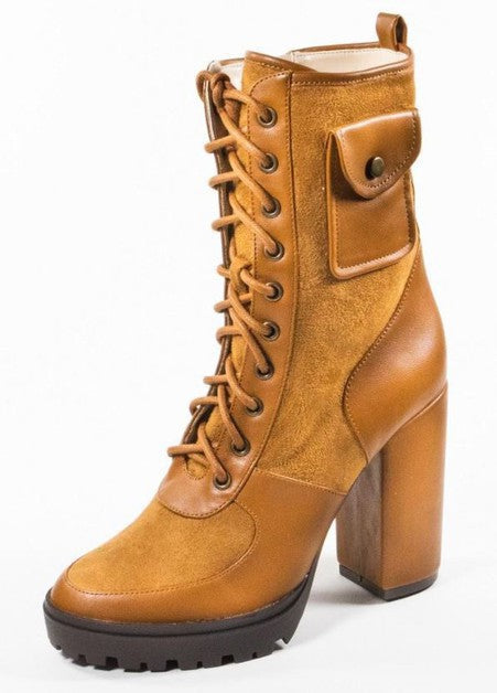 "Reign" Tan Boots