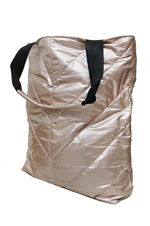 "Maggie" Rose Gold Tote