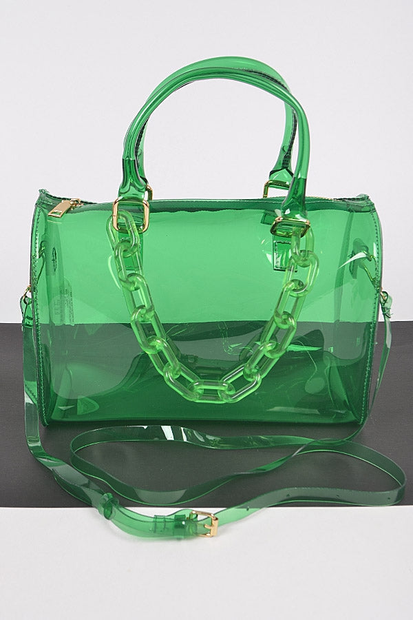 "Misty" Transparent Handbag