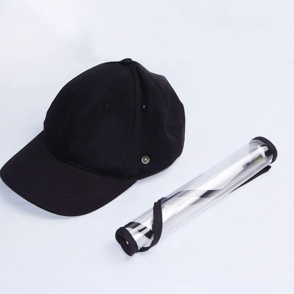 Baseball Cap with Full Face Protective Shield
