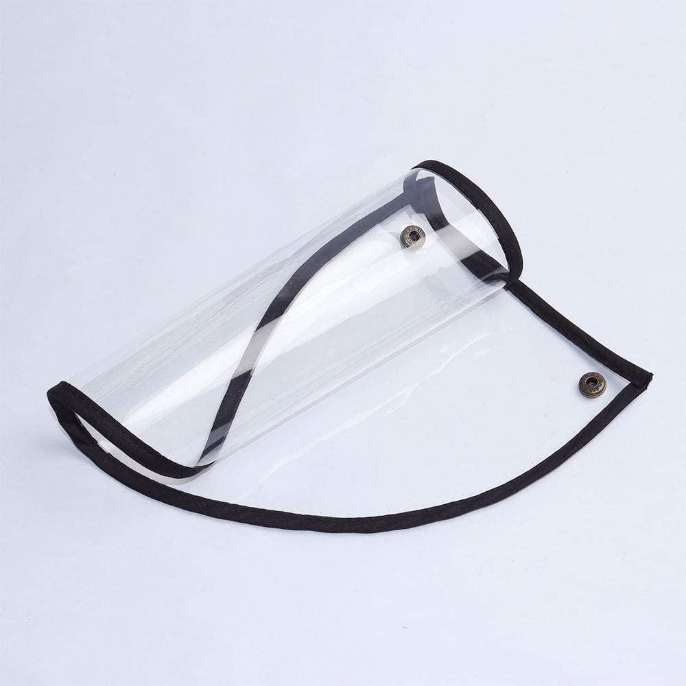 Baseball Cap with Full Face Protective Shield