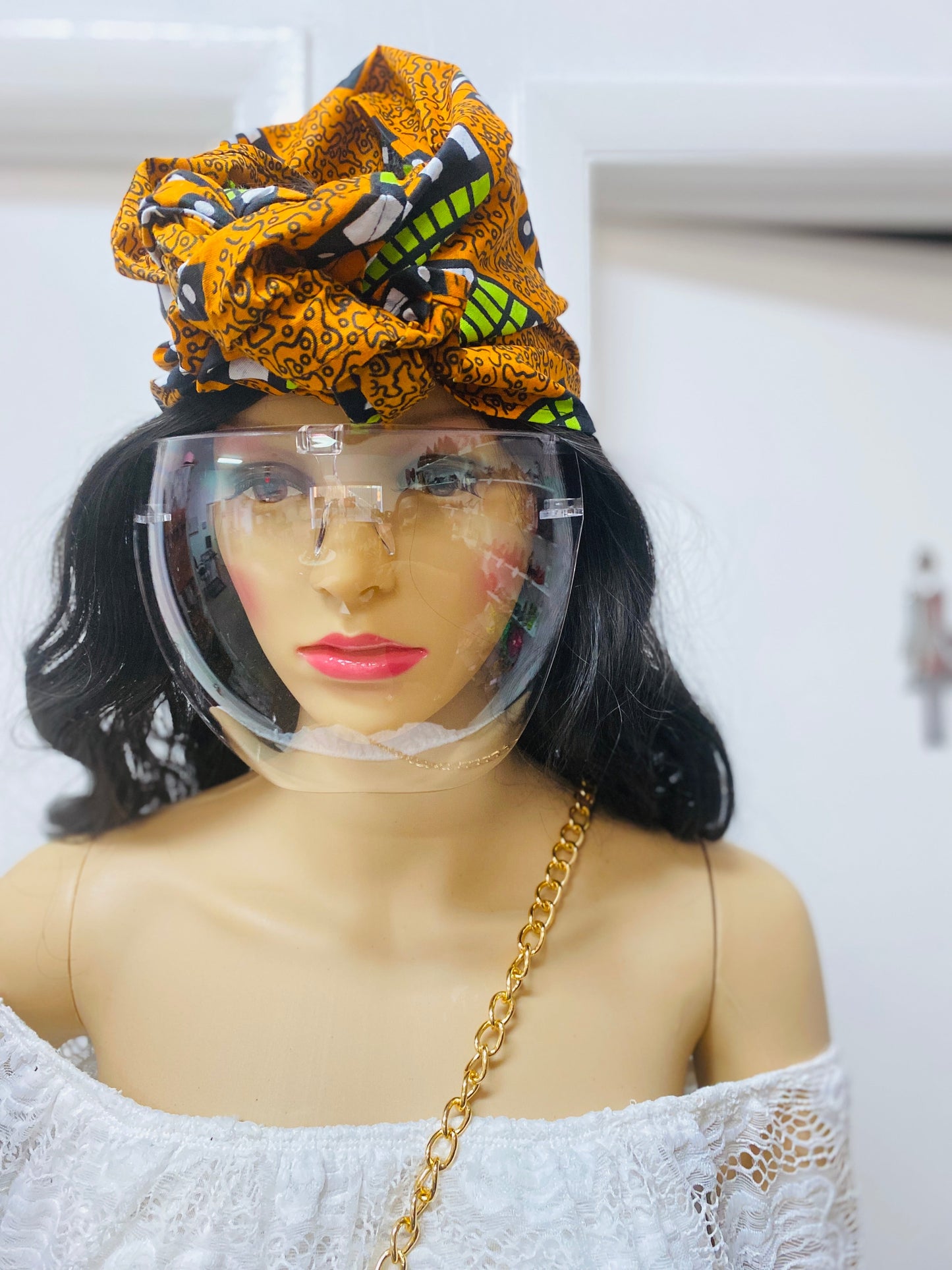 "Mars" Oversized Full Face Coverage Sunglasses