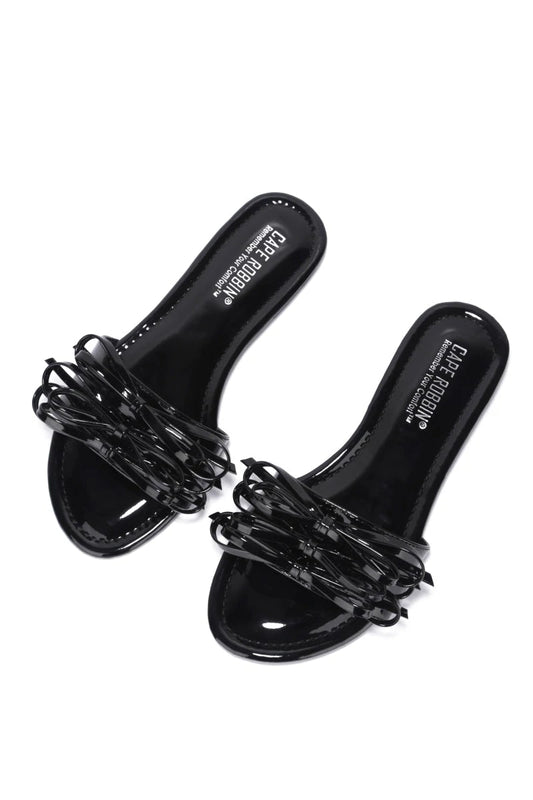 "Leilani" Black Sandals