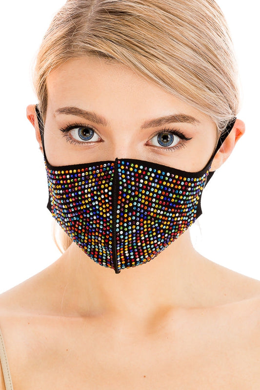 Jeweled Fashion Mask
