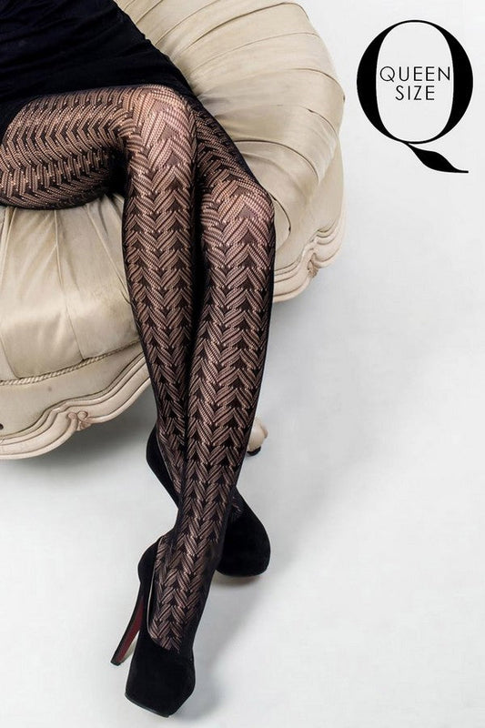 Triangle Prism Fishnet Stockings (Queen)