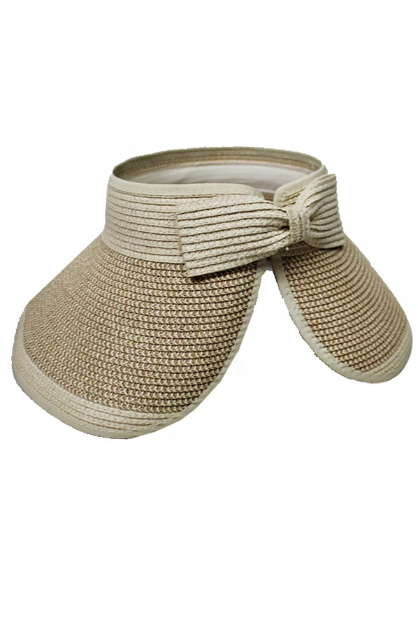 "Lucy" Straw Roll Up Hat