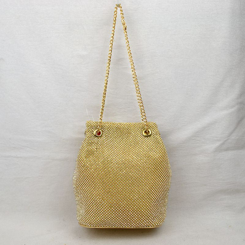 "Arin" Double Strap Jeweled Evening Handbag