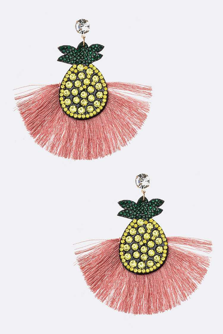 Tassel Fruit Earrings
