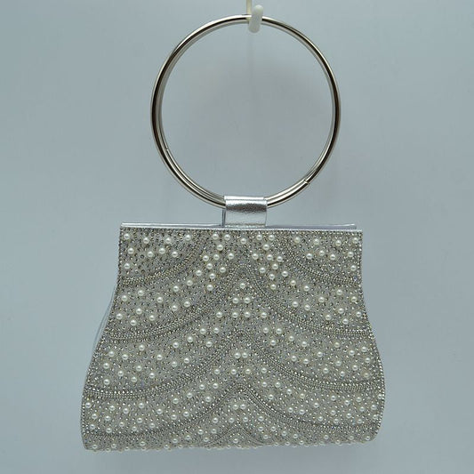 "Julia" Pearl Clutch